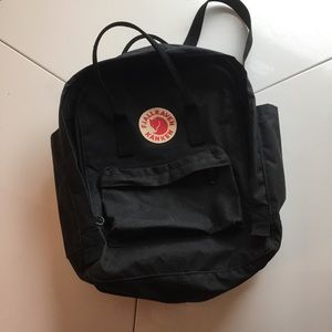 Fjallraven Kanken backpack black, original size